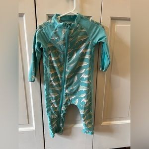 Swim Zip Romper Suit 12-18m